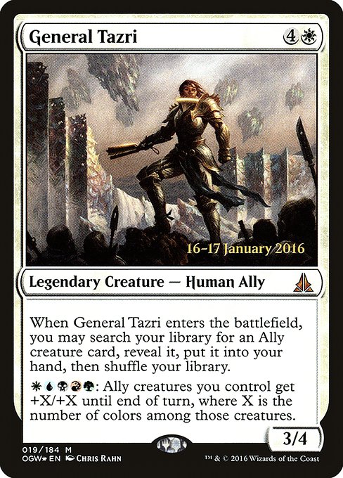 General Tazri - Foil - Prerelease Promo