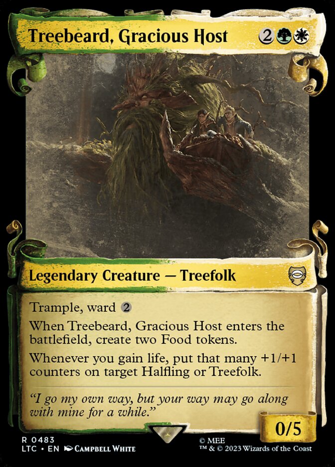 Treebeard, Gracious Host - Silver Foil
