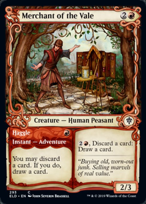 Merchant of the Vale // Haggle - Foil