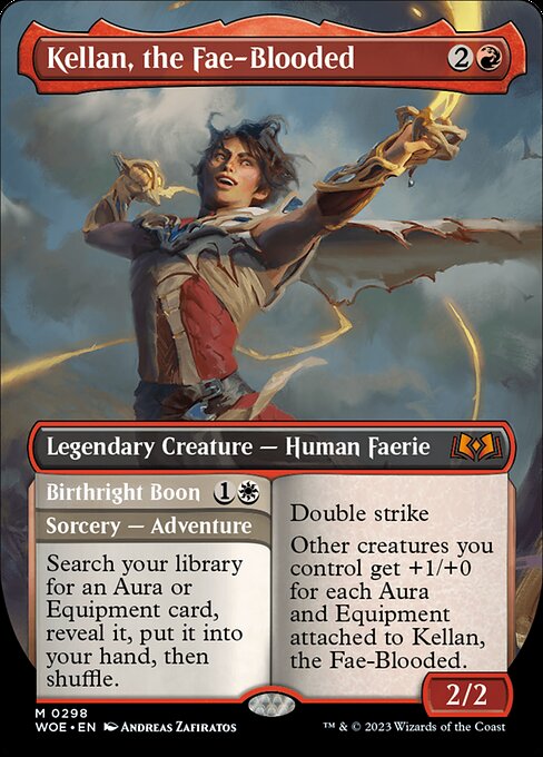 Kellan, the Fae-Blooded - Foil