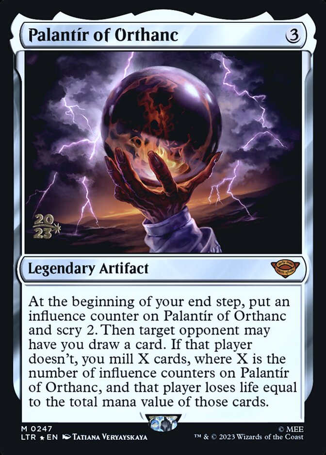 Palantir of Orthanc - Foil - Prerelease Promo