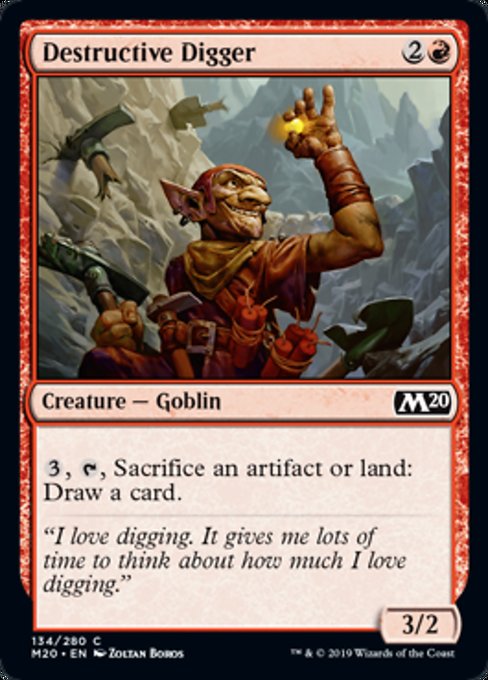 Destructive Digger - Foil