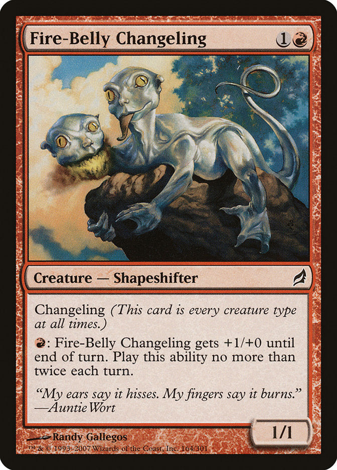 Fire-Belly Changeling - Foil