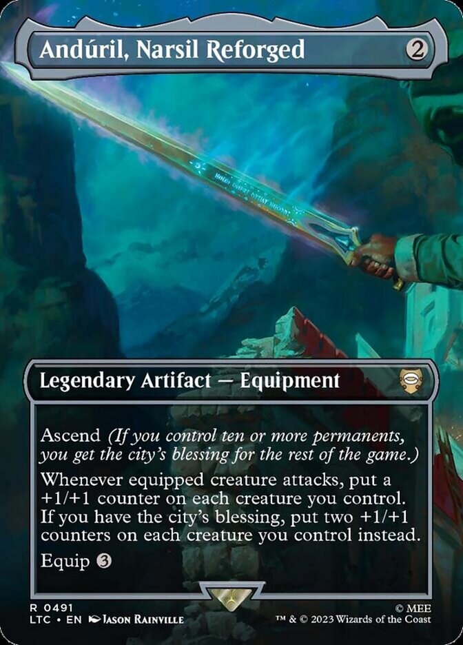 Anduril, Narsil Reforged - Foil