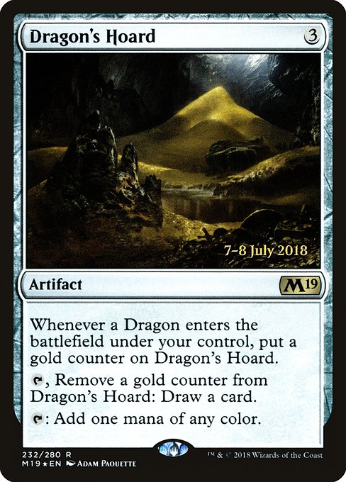 Dragon's Hoard - Foil - Prerelease Promo