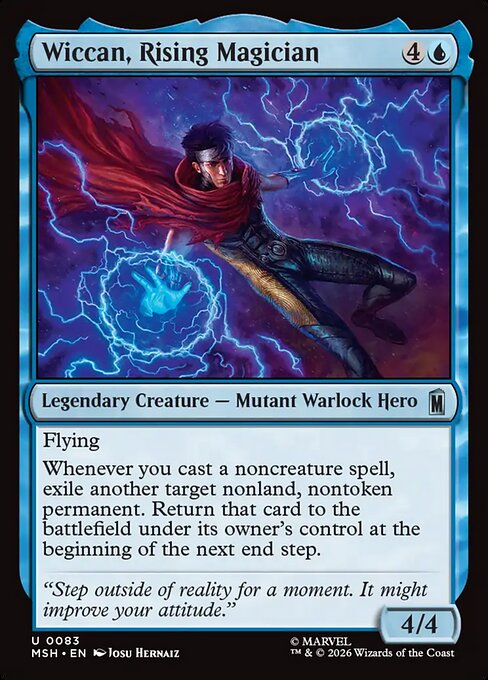 Wiccan, Rising Magician - Foil