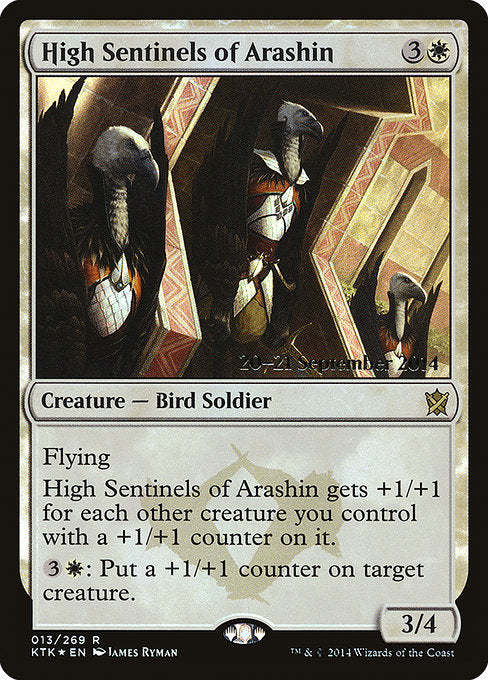 High Sentinels of Arashin - Foil - Prerelease Promo