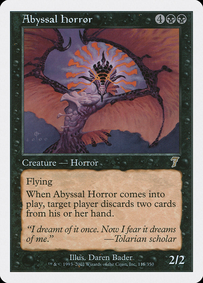 Abyssal Horror - Foil
