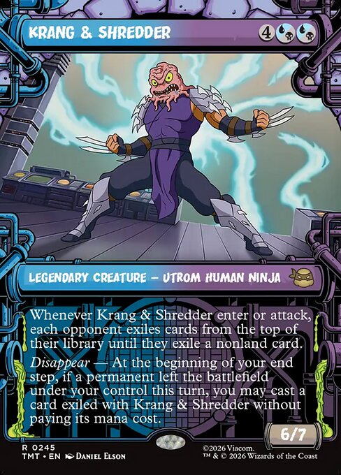 Krang & Shredder - Foil