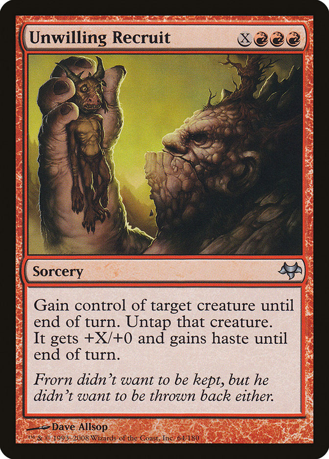 Unwilling Recruit - Foil