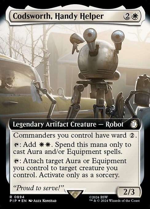 Codsworth, Handy Helper - Surge Foil