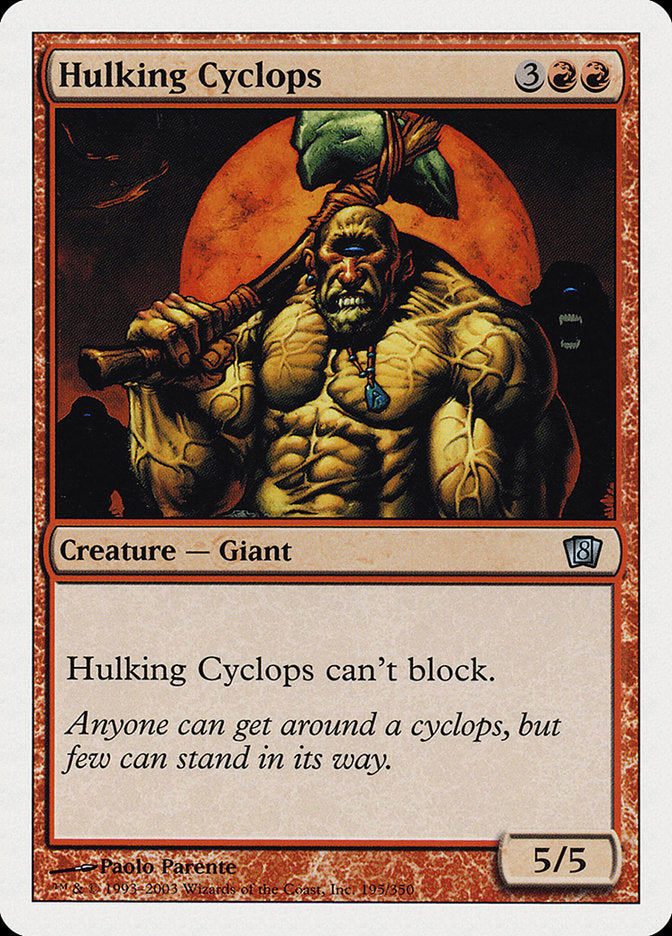 Hulking Cyclops - Foil