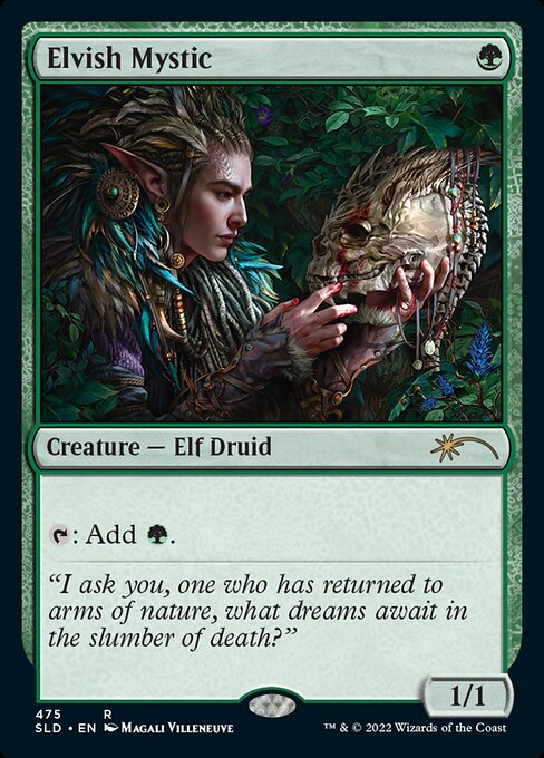 Elvish Mystic  (475) - Foil