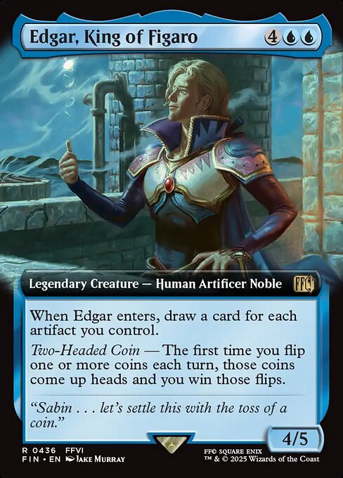 Edgar, King of Figaro - Foil