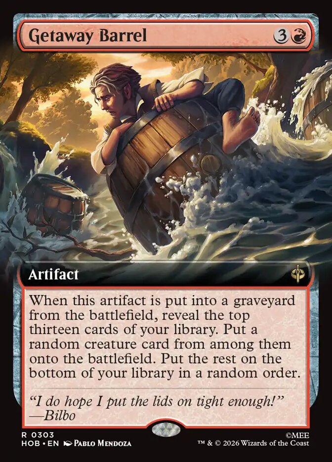 Getaway Barrel - Foil