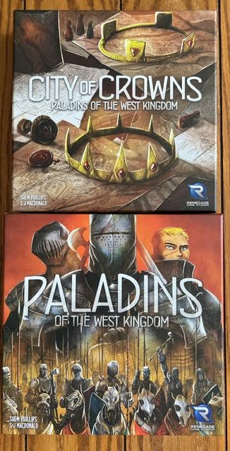 Paladins of the West Kingdom + Crowns of Thorns expansion