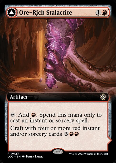 Ore-Rich Stalactite - Foil