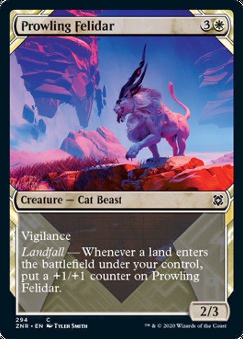 Prowling Felidar - Foil
