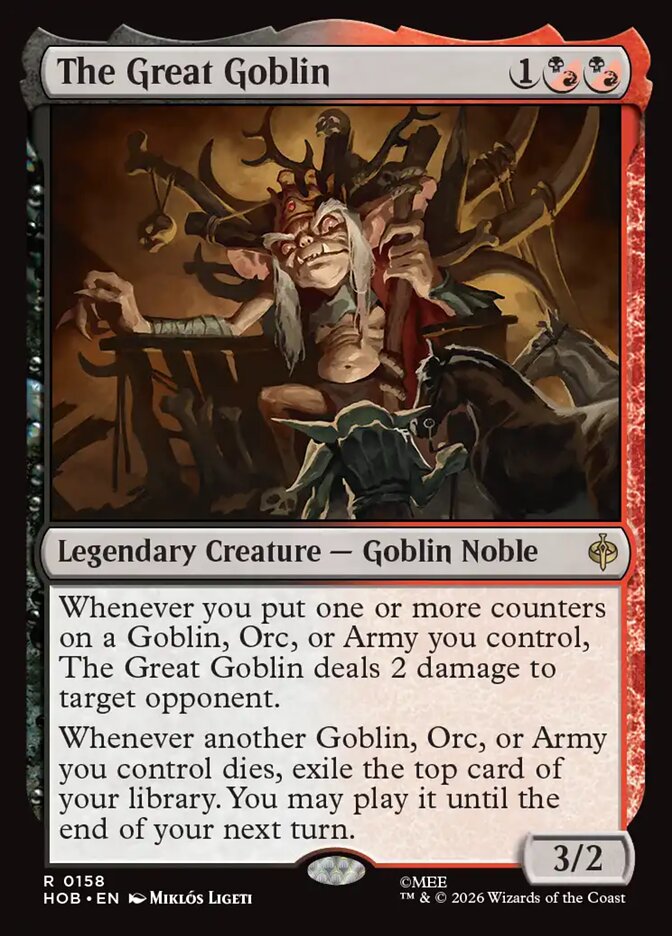 The Great Goblin - Foil