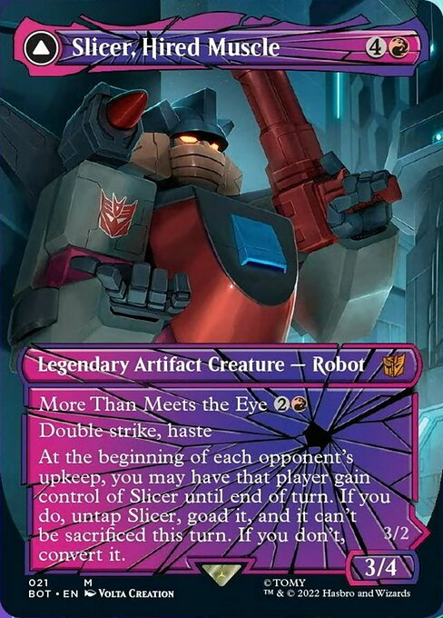 Slicer, Hired Muscle - Foil