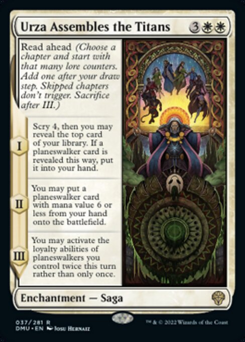 Urza Assembles the Titans - Foil