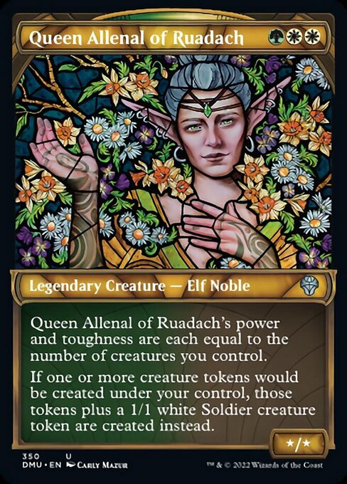 Queen Allenal of Ruadach - Textured Foil