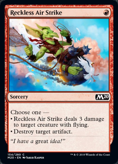Reckless Air Strike