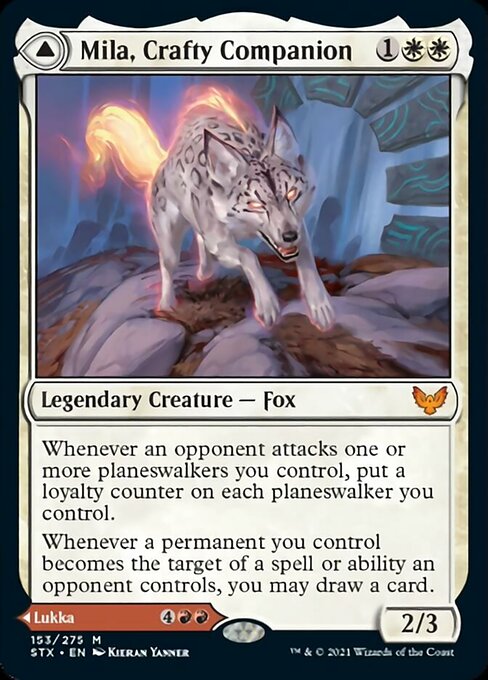 Mila, Crafty Companion // Lukka, Wayward Bonder - Foil