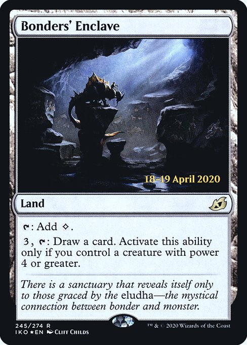 Bonders' Enclave - Foil - Prerelease Promo