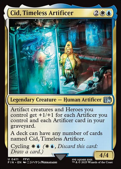 Cid, Timeless Artificer(411) - Foil