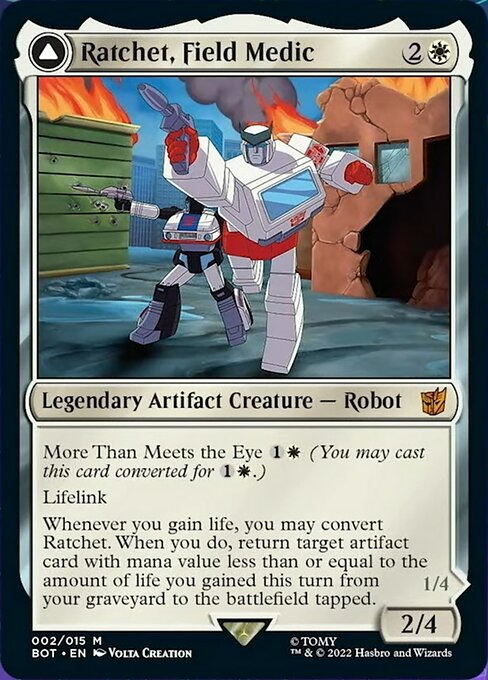 Ratchet, Field Medic - Foil