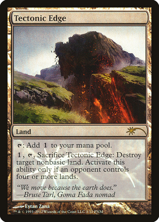 Tectonic Edge - Foil - FNM Promo