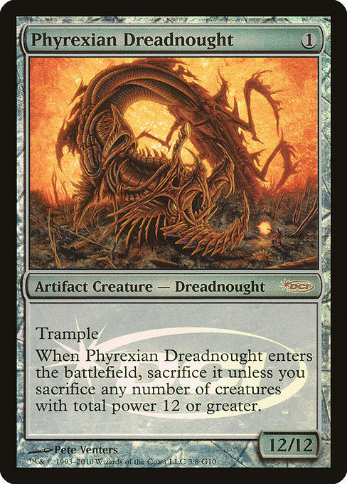 Phyrexian Dreadnought - Foil - Judge Promo