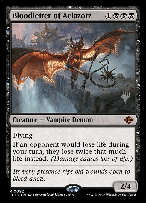 Bloodletter of Aclazotz - Promo Pack