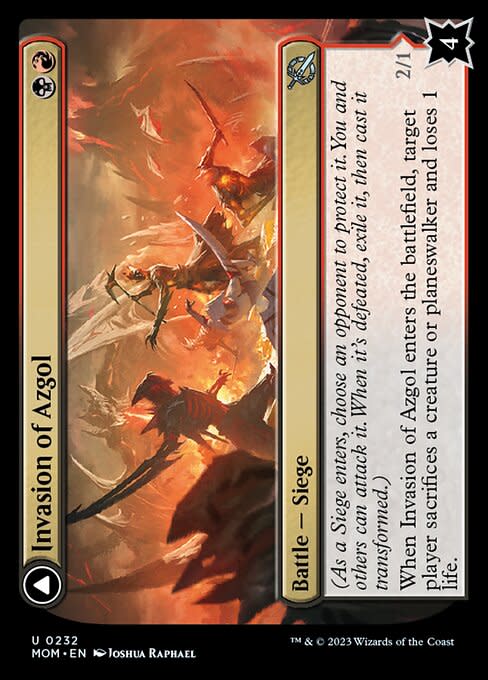 Invasion of Azgol - Foil