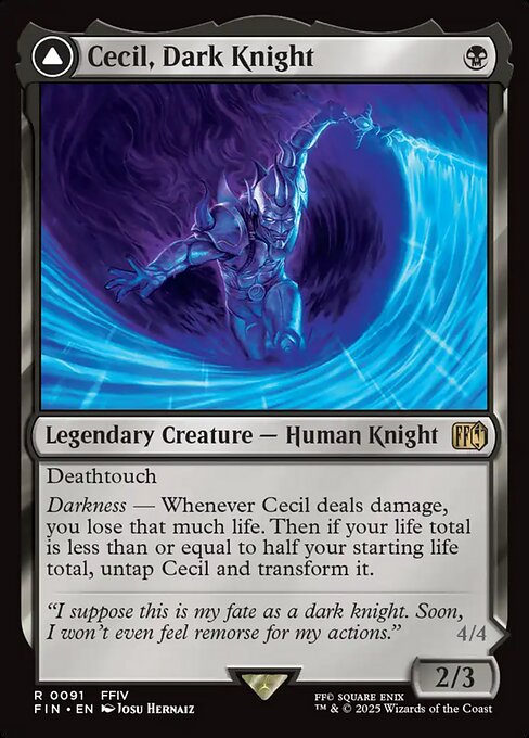 Cecil, Dark Knight - Foil