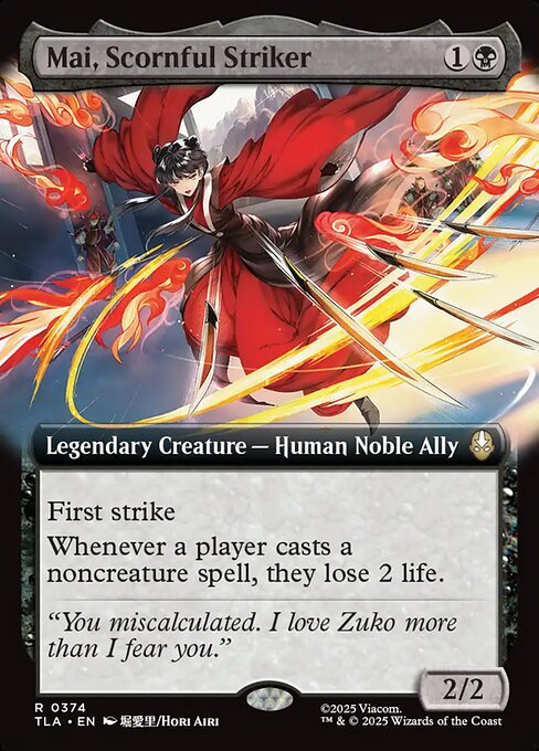 Mai, Scornful Striker - Foil