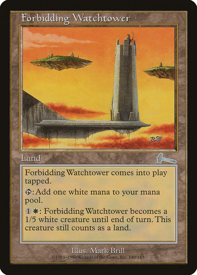 Forbidding Watchtower - Foil