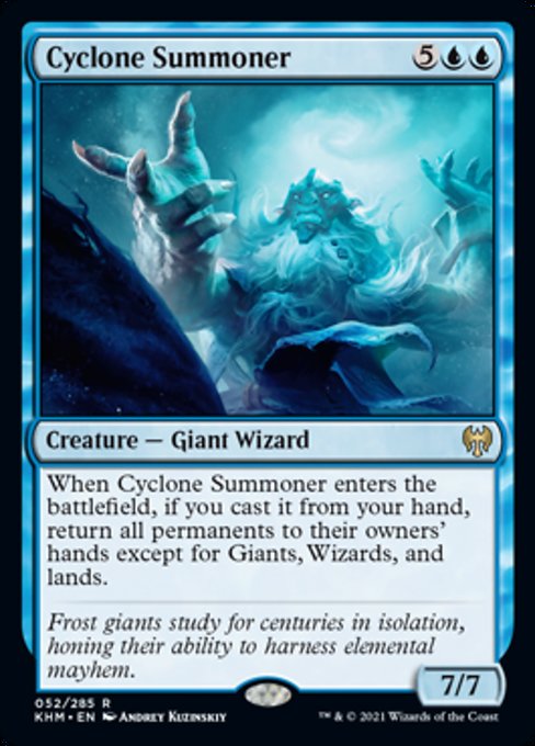 Cyclone Summoner - Foil