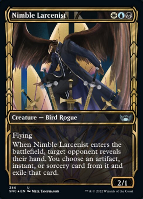 Nimble Larcenist - Gilded Foil