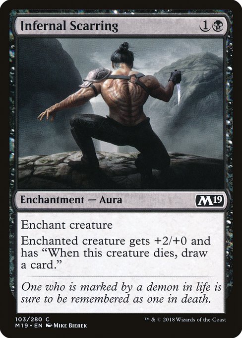 Infernal Scarring - Foil