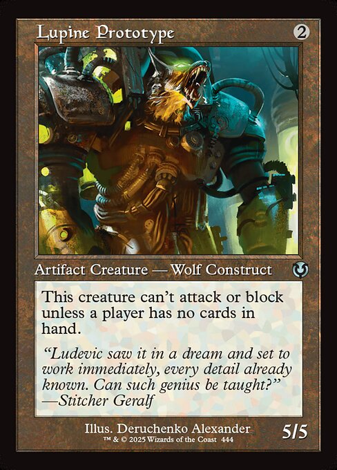Lupine Prototype - Foil