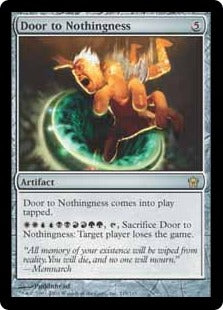 Door to Nothingness - Foil