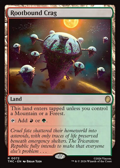 Rootbound Crag - Surge Foil