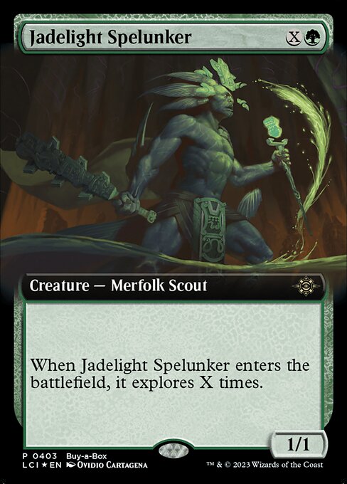 Jadelight Spelunker - Foil - Buy-a-Box Promo