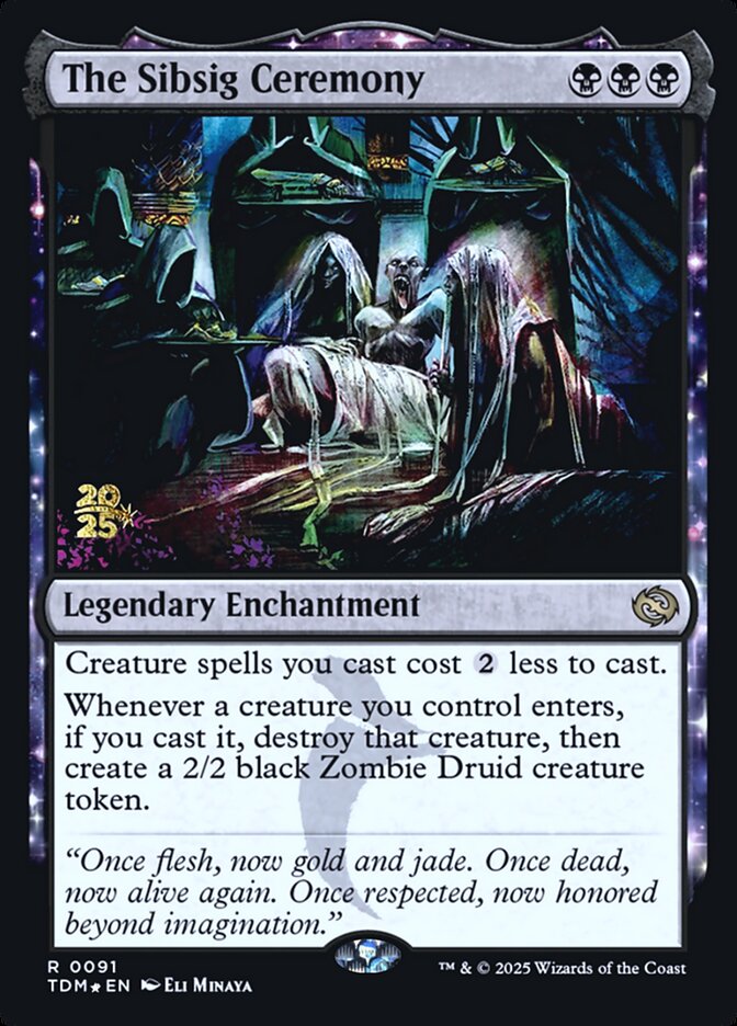 The Sibsig Ceremony - Foil - Prerelease Promo