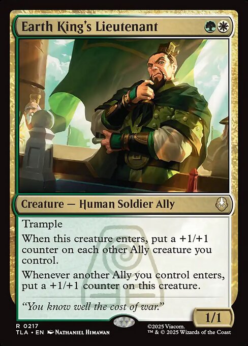 Earth King's Lieutenant - Foil