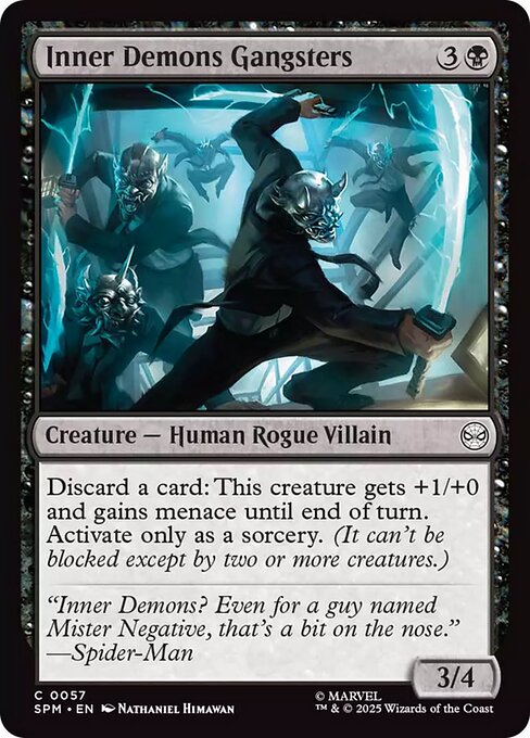 Inner Demons Gangsters - Foil