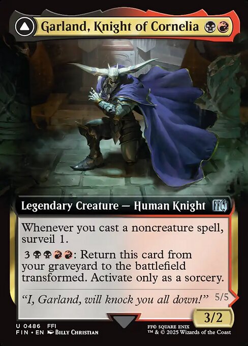 Garland, Knight of Cornelia - Foil