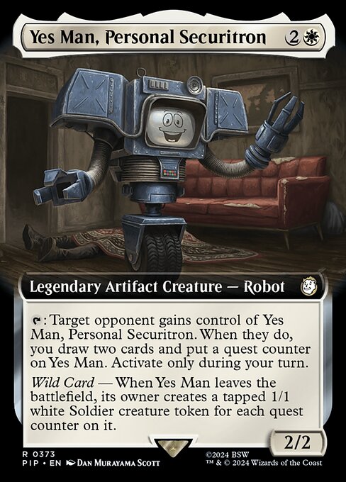 Yes Man, Personal Securitron - Foil